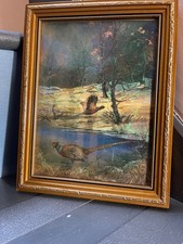 Vintage framed dufex for sale  WINCANTON