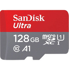 Cartão de memória microSDXC Sandisk Ultra 128GB classe 10 140MB/s, C10, U1, Full HD, A1 comprar usado  Enviando para Brazil