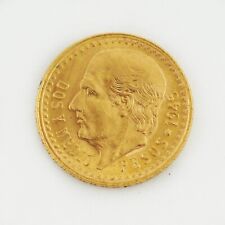 Moneda de oro mexicana Dos Y Medio 1945 2 1/2 pesos segunda mano  Embacar hacia Argentina