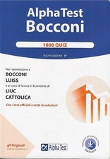 Alpha test bocconi usato  Biella
