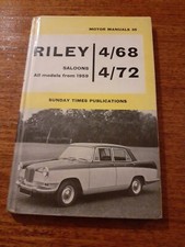 Riley saloons models for sale  GRANGE-OVER-SANDS
