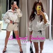 JAQUETA ZARA WOMAN NOVA COM ETIQUETAS SS25 PRETA/BRANCA BOLINHAS PUFFER TODOS OS TAMANHOS 2010/713/064 comprar usado  Enviando para Brazil