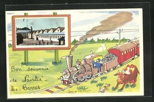 Old postcard naintré d'occasion  Expédié en Belgium