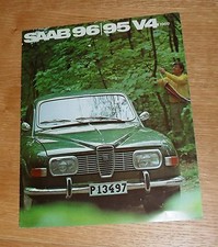 Saab v4 brochure for sale  FAREHAM