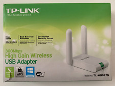 Adaptador USB sem fio TP-Link 300Mbps alto ganho TL-WN822N antena WiFi alta velocidade comprar usado  Enviando para Brazil