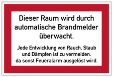 Aufkleber warnung automatische gebraucht kaufen  Schifferstadt