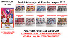 Panini adrenalyn premier for sale  LEEDS