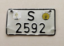 Kfz kennzeichen nummernschild gebraucht kaufen  Petersberg, Wettin-Löbejün