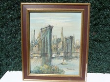 Tableau huile toile d'occasion  Varces-Allières-et-Risset