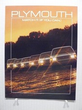 1985 plymouth full for sale  Columbia