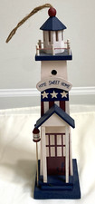 Wooden lighthouse decor for sale  Pine Grove