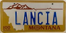 Vanity lancia license for sale  USA