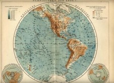 1897 antica mappa usato  Pescara