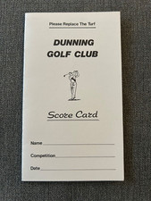 Dunning golf club for sale  PORT GLASGOW