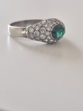 Smaragd diamant ring gebraucht kaufen Smaragd diamant ring gebraucht kaufen  Schalksmühle
