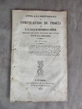 Compte rendu proces d'occasion  Pézilla-la-Rivière