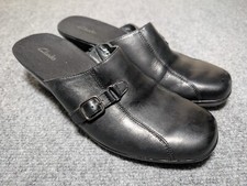 Clarks black leather for sale  Grass Valley