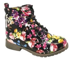 Girls black floral for sale  ILFRACOMBE