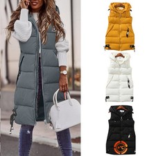 Womens hooded quilted for sale  WALSALL
