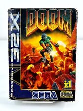 Jogo Doom (Sega Mega Drive 32X, 1994 PAL) completo com manual na caixa frete grátis comprar usado  Enviando para Brazil