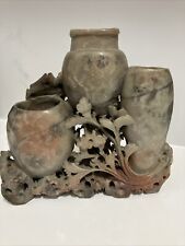 Vintage oriental soapstone for sale  HORLEY