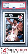 1989 Fleer #83 Rony Seikaly RC Heat PSA 10 comprar usado  Enviando para Brazil