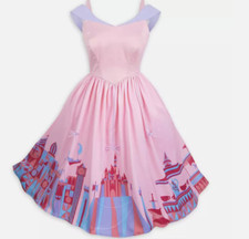 Vestido rosa Fantasyland Castle Her Universe tamanho G loja de vestidos Disney parques da Disney, usado comprar usado  Enviando para Brazil