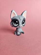 OOAK Custom LPS – Ręcznie malowana figurka Littlest Pet Shop Wolfcat Cat na sprzedaż  PL