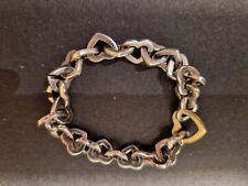 tiffany heart link bracelet for sale  HINDHEAD