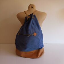 Sac polochon bleu d'occasion  Nice-