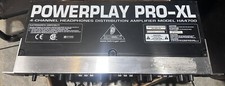 Usado, Amplificador de distribuição de fone de ouvido HA4700, Behringer, POWERPLAY PRO-XL, 4 canais comprar usado  Enviando para Brazil