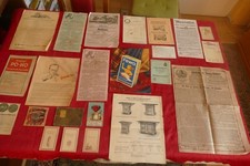 Antike werbung werbefaltblätt gebraucht kaufen  Leipzig