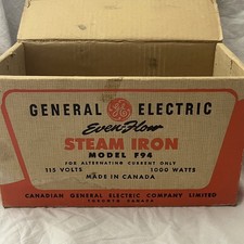 Vintage Sunbeam Ironmaster A-4 A em Geral Caixa de Ferro a Vapor Elétrica comprar usado  Enviando para Brazil