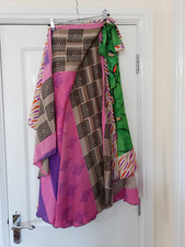 Sari silk wrap for sale  OKEHAMPTON