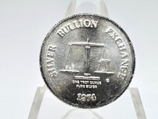 1974 1 oz .999 Fine Colonial Mint "Silver Bullion Exchange/Monark" Round #5 comprar usado  Enviando para Brazil