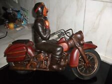 Bikerfigur deko biker gebraucht kaufen  Pfungstadt