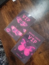 Laminados VIP e Soundcheck Chappell Roan 2024 comprar usado  Enviando para Brazil