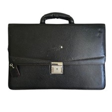 Montblanc aktentasche dunkles gebraucht kaufen  Lehnin