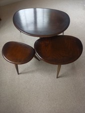 Ercol nest pebble for sale  BANSTEAD