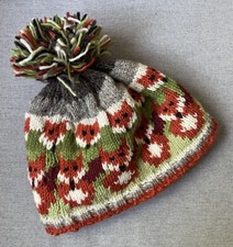 Fox bobble hat for sale  LEEDS