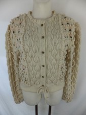 Trachten strickjacke creme gebraucht kaufen  Deutschland