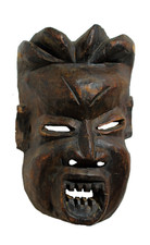 Masque kunga bamileke d'occasion  Colmar