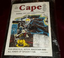 Black vinyl cape for sale  SCARBOROUGH
