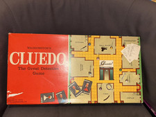 Vintage boxed cluedo for sale  SPALDING