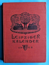 Leipziger kalender 1906 gebraucht kaufen  Berlin