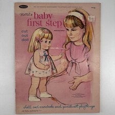 Boneca recortada em papel década de 1960 Mattel’s Baby First Step guarda-roupa frete grátis vintage, usado comprar usado  Enviando para Brazil