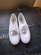 Tênis feminino branco básico Keds tamanho 9,5, usado comprar usado  Enviando para Brazil