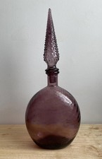 Vintage purple decanter for sale  Versailles