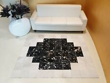 Tappeto patchwork pelle usato  Montaione