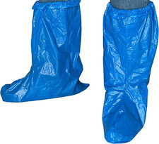 Paquete de 50 fundas para botas grandes desechables antideslizantes (25 pares) se adapta a 13 para hombre segunda mano  Embacar hacia Mexico